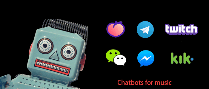 Song finder chatbot on messaging apps